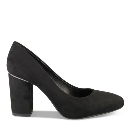 Escarpins NOIR Femme Motif Uni A Enfiler