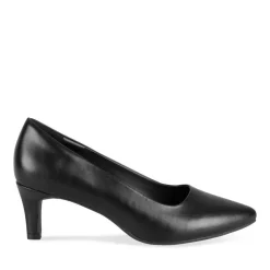 Escarpins NOIR Femme Motif Uni A Enfiler