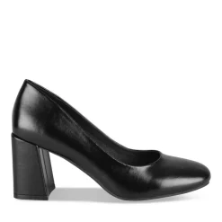 Escarpins NOIR Femme Motif Uni A Enfiler