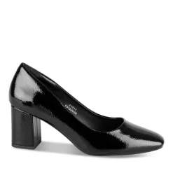 Escarpins NOIR Femme Motif Uni A Enfiler