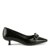 Escarpins NOIR Femme Motif Chaîne A Enfiler