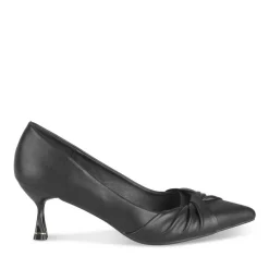 Escarpins NOIR Femme Motif Uni A Enfiler