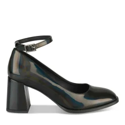 Escarpins NOIR Femme Motif Iridescent Boucle
