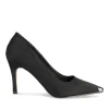 Escarpins NOIR Femme Motif Uni A Enfiler