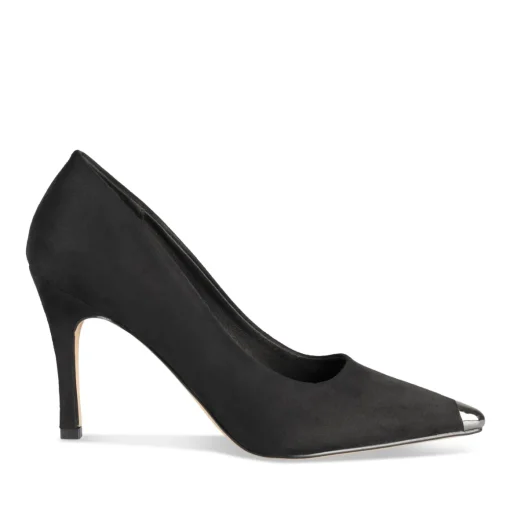 Escarpins NOIR Femme Motif Uni A Enfiler