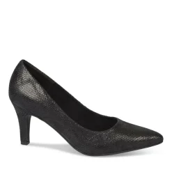 Escarpins NOIR Femme Motif Uni A Enfiler