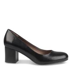 Escarpins NOIR Femme Motif Uni A Enfiler