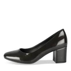 Escarpins NOIR Femme Motif Vernis Lacets