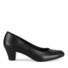 Escarpins NOIR Femme Motif Uni A Enfiler