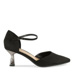 Escarpins NOIR Femme Motif Uni Boucle