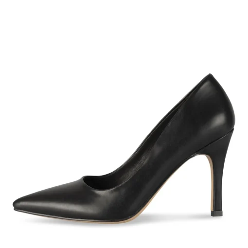 Escarpins NOIR Femme Motif Uni A Enfiler