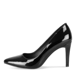 Escarpins NOIR Femme Motif Vernis A Enfiler