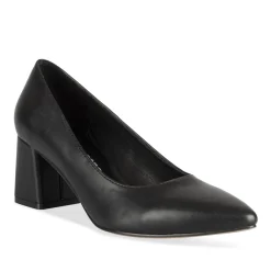 Escarpins NOIR Femme Motif Uni A Enfiler