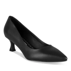 Escarpins NOIR Femme Motif Uni A Enfiler