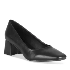 Escarpins NOIR Femme Motif Uni A Enfiler