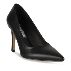 Escarpins NOIR Femme Motif Uni A Enfiler