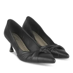 Escarpins NOIR Femme Motif Uni A Enfiler