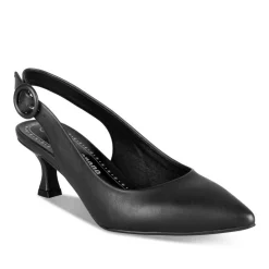 Escarpins NOIR Femme Motif Uni A Enfiler