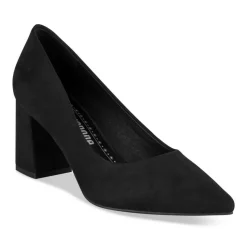 Escarpins NOIR Femme Motif Uni A Enfiler