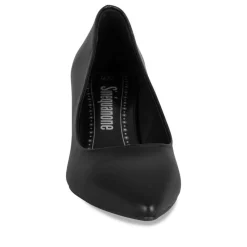 Escarpins NOIR Femme Motif Uni A Enfiler
