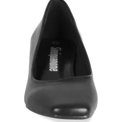 Escarpins NOIR Femme Motif Uni A Enfiler
