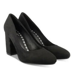 Escarpins NOIR Femme Motif Uni A Enfiler
