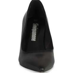 Escarpins NOIR Femme Motif Uni A Enfiler