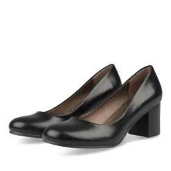Escarpins NOIR Femme Motif Uni A Enfiler