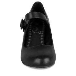 Escarpins NOIR Femme Motif Uni Boucle