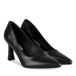 Escarpins NOIR Femme Motif Uni A Enfiler