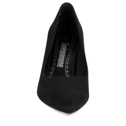 Escarpins NOIR Femme Motif Uni A Enfiler