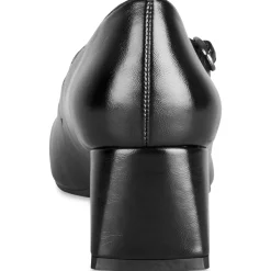 Escarpins NOIR Femme Motif Uni Boucle