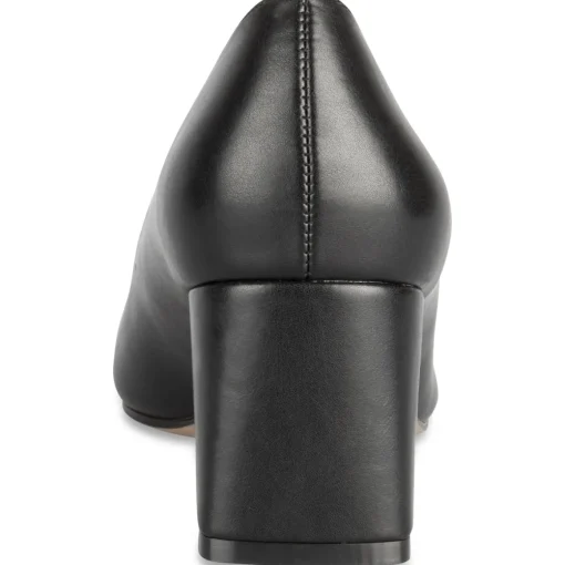 Escarpins NOIR Femme Motif Uni A Enfiler