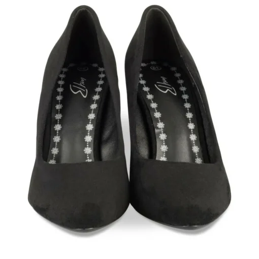 Escarpins NOIR Femme Motif Uni A Enfiler