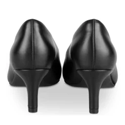 Escarpins NOIR Femme Motif Uni A Enfiler