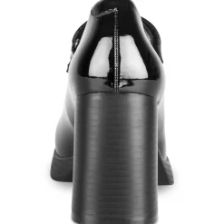 Escarpins NOIR Femme Motif Uni A Enfiler