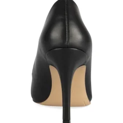 Escarpins NOIR Femme Motif Uni A Enfiler