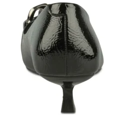 Escarpins NOIR Femme Motif Chaîne A Enfiler