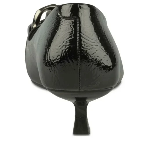 Escarpins NOIR Femme Motif Chaîne A Enfiler