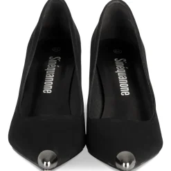 Escarpins NOIR Femme Motif Uni A Enfiler
