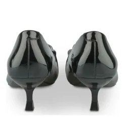Escarpins NOIR Femme Motif Chaîne A Enfiler