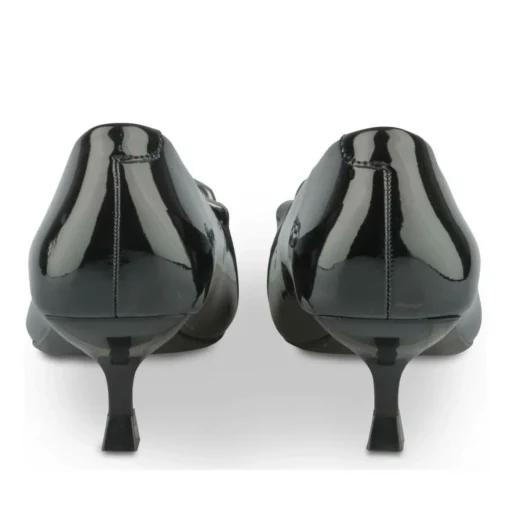 Escarpins NOIR Femme Motif Chaîne A Enfiler