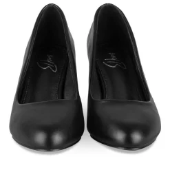Escarpins NOIR Femme Motif Uni A Enfiler