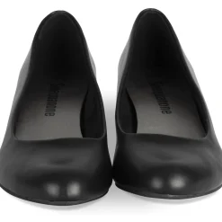 Escarpins NOIR Femme Motif Uni A Enfiler