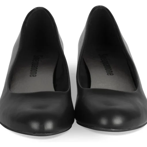 Escarpins NOIR Femme Motif Uni A Enfiler