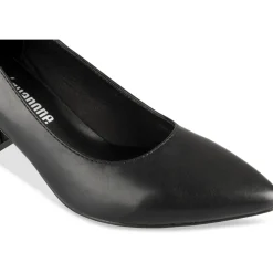 Escarpins NOIR Femme Motif Uni A Enfiler