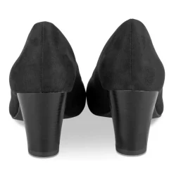 Escarpins NOIR Femme Motif Uni A Enfiler