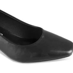 Escarpins NOIR Femme Motif Uni A Enfiler