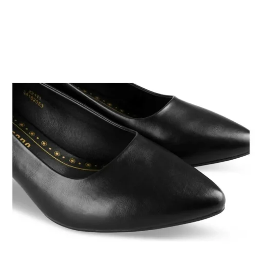 Escarpins NOIR Femme Motif Uni A Enfiler