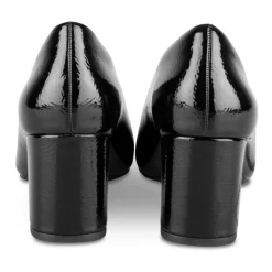 Escarpins NOIR Femme Motif Uni A Enfiler
